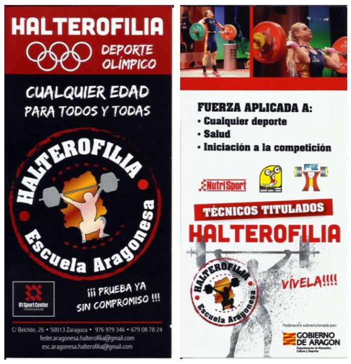 Escuela Federación Aragonesa de Halterofilia